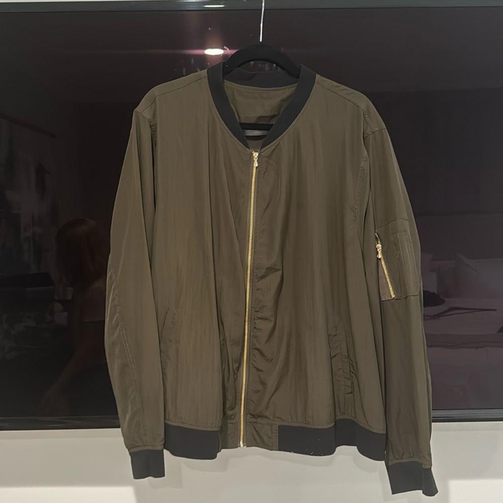 Bagatelle Olive Green Bomber Jacket